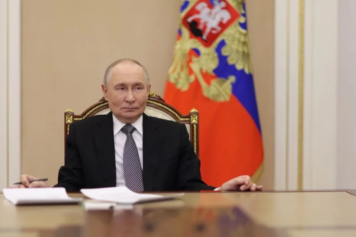 Путин встретился с президентами Ирана и Туркмении в Ашхабаде