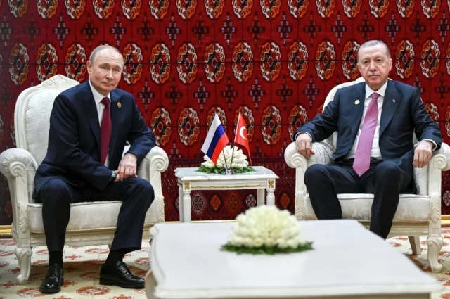 Путин и Эрдоган обсудили намерение европейских властей конфисковать российские замороженные активы