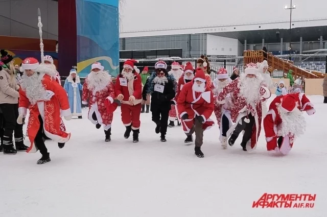 В весёлых стартах участвовали несколько десятков пермяков