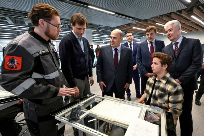 Открывать новый Центр в «Технополисе Москва» 15 декабря прибыли председатель Правительства РФ Михаил Мишустин  и мэр Москвы Сергей Собянин.