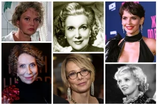 Нина Гребешкова, Любовь Орлова, Елизавета Моряк, Инна Чурикова, Юлия Высоцкая, Марина Ладынина.