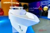 Реки Красноярья требуют быстроходных судов. Они есть на выставке. 