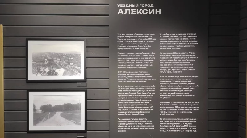 Об Алексине Тульской области.