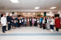 На мероприятие собрались 44 пациента. 