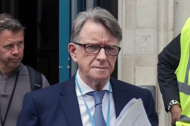 Посол Великобритании в США Питер Мандельсон.