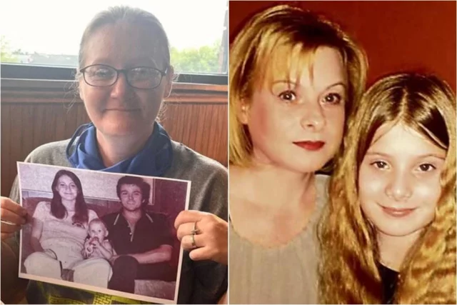 «Холли» Миллер (Холли Клаус); Сильвия Шульц с дочкой Мириам.