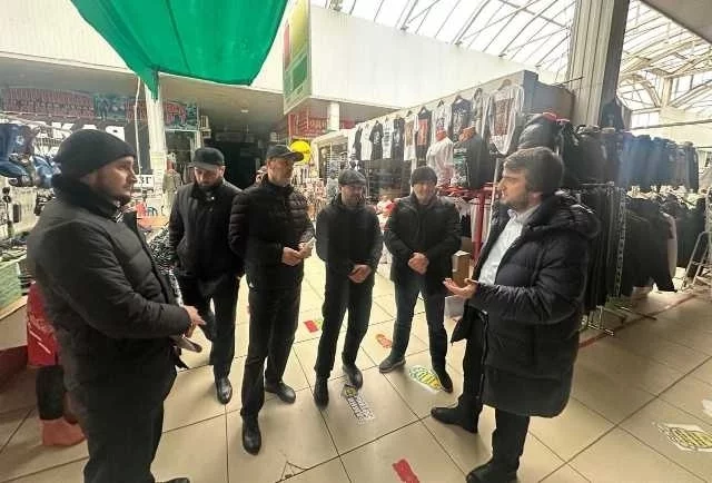 Комиссия осмотрела точки для установки терпиналов.