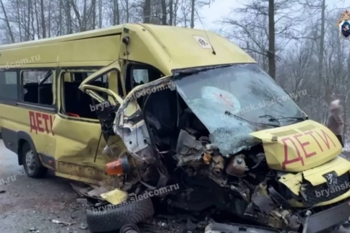 По факту ДТП с детьми под Брянском возбуждено уголовное дело