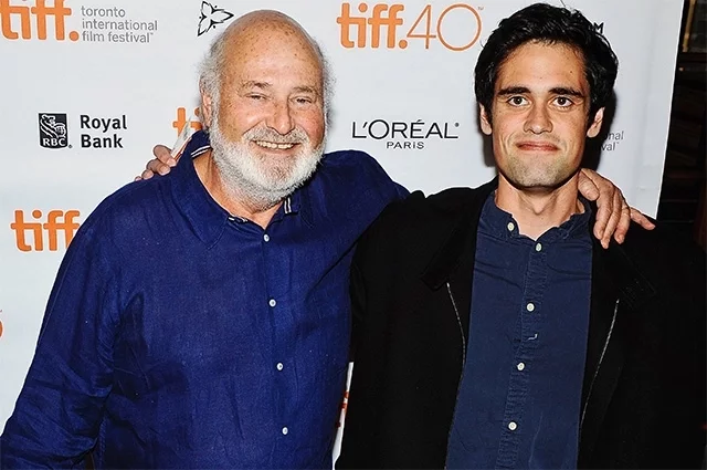 Роб Райнер и его сын Ник.