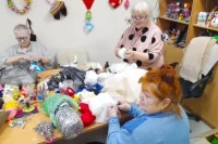 Участники проекта освоили навыки шитья и сплотились в общем благом деле. 