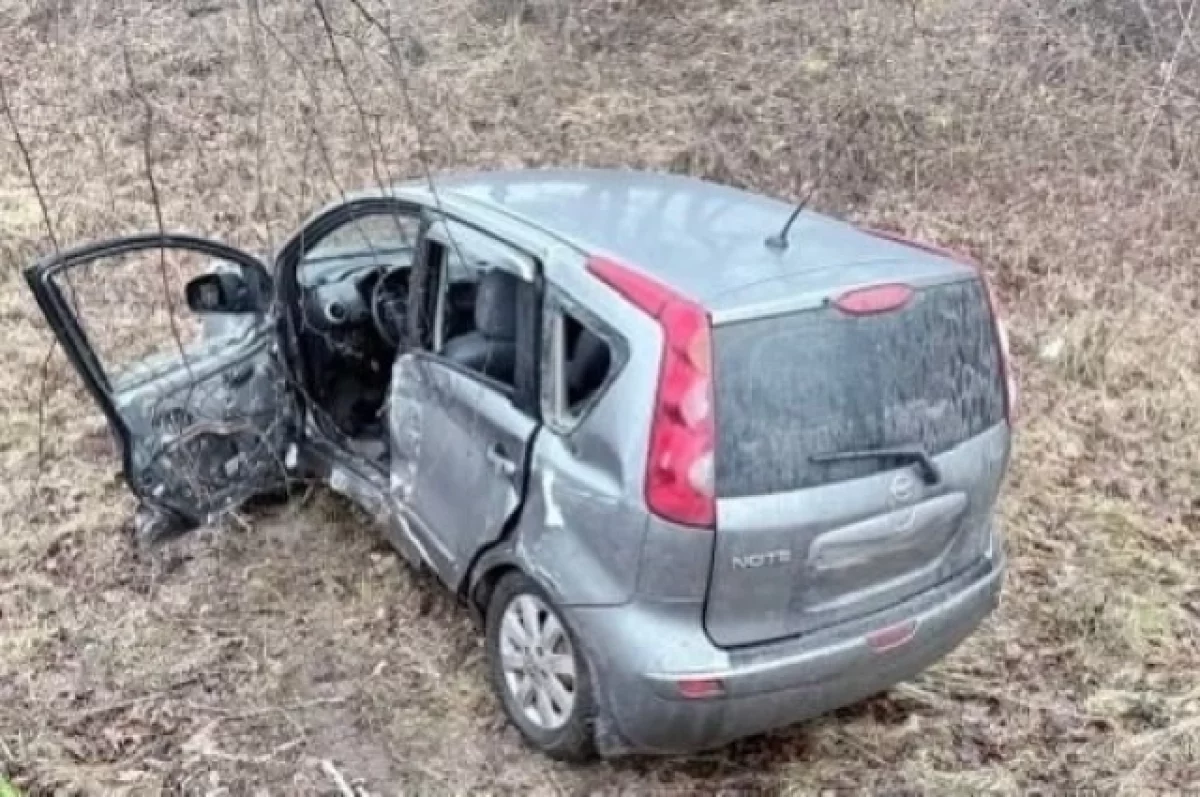 Пенсионерка на Ниссане протаранила Ниву в Погарском районе Брянщины