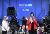 Журналисты перед началом прямой линии и пресс-конференции президента РФ Владимира Путина.