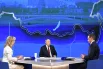 Президент РФ Владимир Путин отвечает на вопросы во время специальной программы «Итоги года».