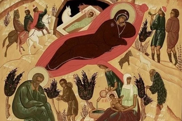 Икона Рождества Христова.