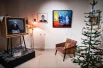 Масштабная фотозона-квартира в стиле 50-х годов с уникальными арт-объектами (выставка авторской ёлки «ПодЕЛЬники-7 в Городском музее «Искусство Омска»).