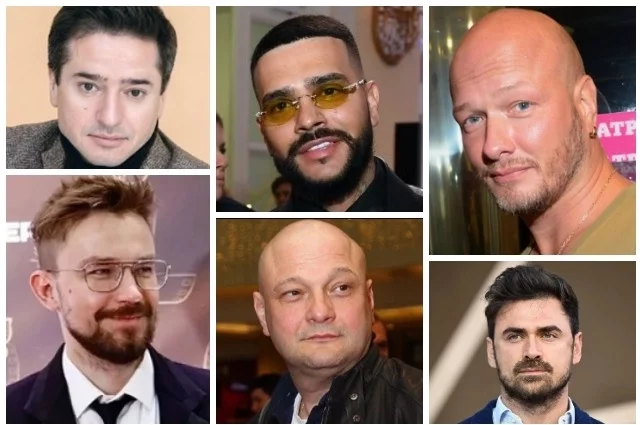  Иван Стебунов, Тимати, Никита Панфилов, Александр Петров, Сергей Гинзбург, Петр Дранга.