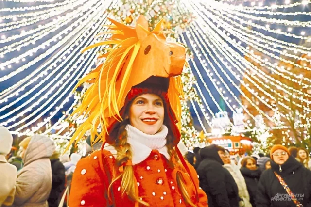 На площадках «Путешествия в Рождество» весело, ярко и неожиданно.