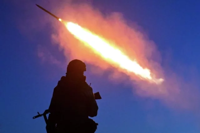 Боевая работа РСЗО «Град» группировки «Центр» на красноармейском направлении в зоне СВО.