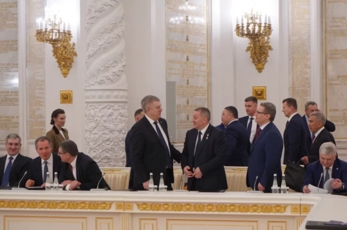 Губернатор Брянской области принял участие в заседании Госсовета РФ