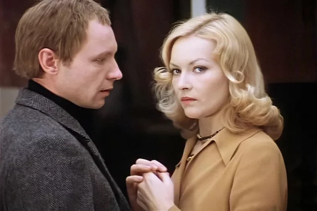 Андрей Мягков и Барбара Брыльска.