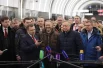 В торжественной церемонии запуска первых двух станций новой Красносельско‑Калининской линии приняли участие первые лица города.