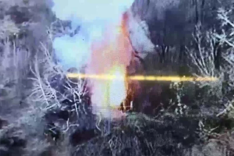 Российские БПЛА бьют по тщательно замаскированной вражеской боевой технике.