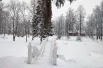 Пушистые снега укрыли болдинскую землю.