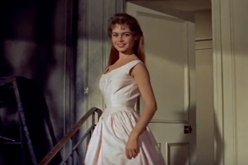 1956 год. Бриджит Бардо в фильме «Строптивая девчонка».
