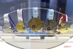 Медали со Спартакиады и Чемпионата России 2024 года - украшение фойе.
