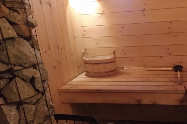 Русская баня с каменкой