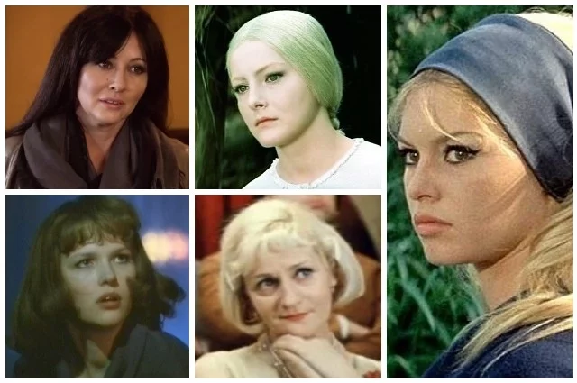 Шеннен Доэрти, Евгения Филонова, Александра Яковлева, Клара Румянова, Брижит Бардо.