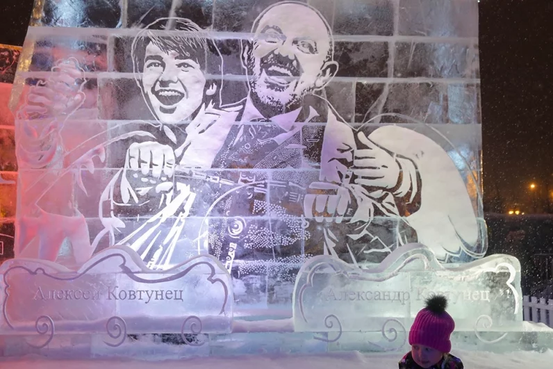 Фестиваль ледовых скульптур продлится все новогодние каникулы. 