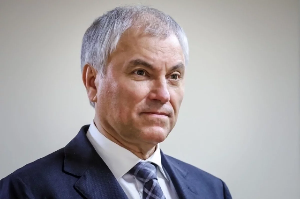 Володин: остановить преступления ВСУ можно только добившись целей СВО