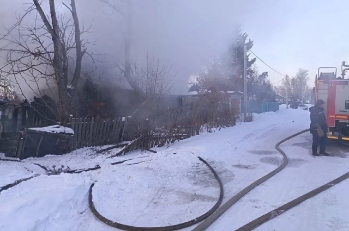 Пожар в Николаевке ЕАО обернулся гибелью человека, второй в реанимации