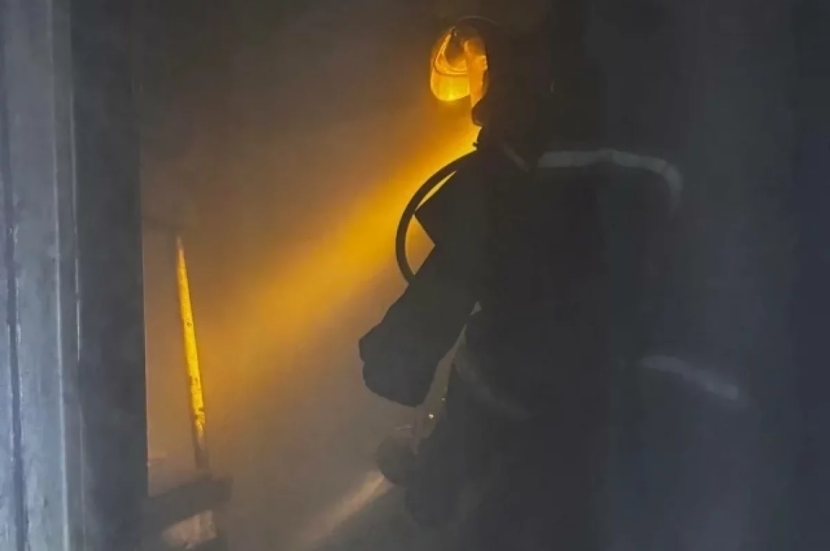 СК выясняет обстоятельства гибели двух человек при пожаре в Жаворонково