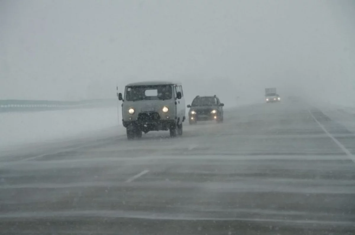 В Алтайском крае объявили штормовое предупреждение на 6-7 января