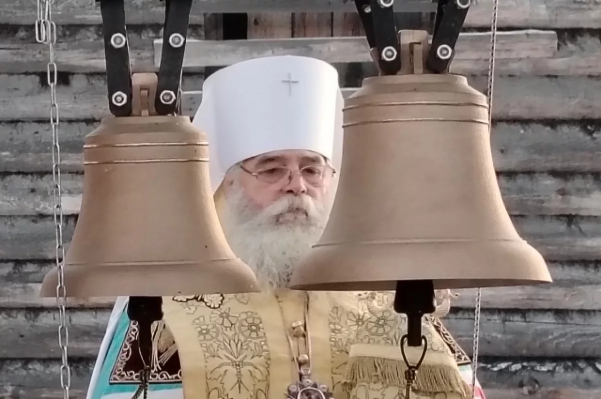 В Знаменском храме Петрозаводска освятили колокола