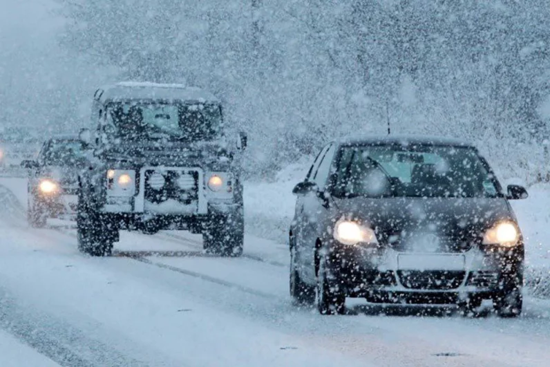Снегопад во Владимирской области.