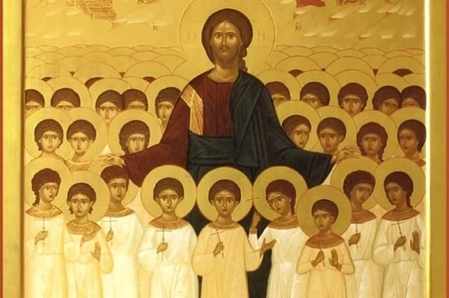 В Страшный день вспоминают 14 тысяч детей мучеников