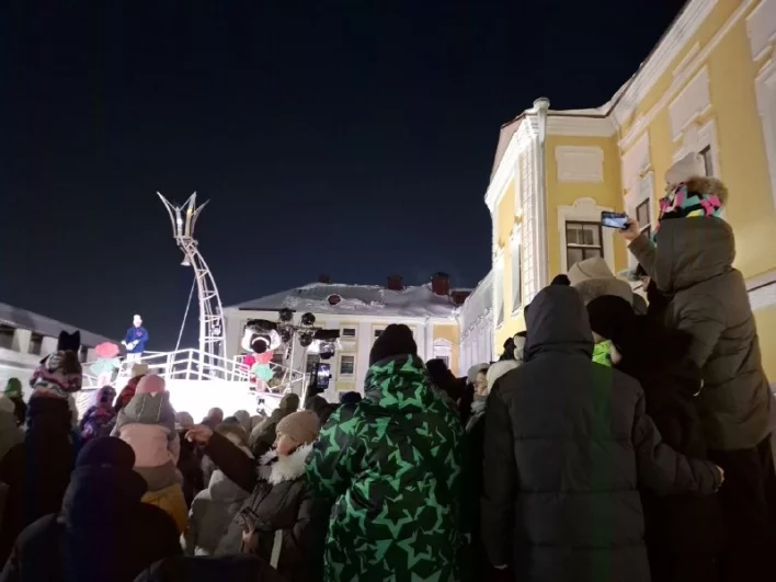 Все праздники в Казанском кремле шли бесплатные новогодние представления. 