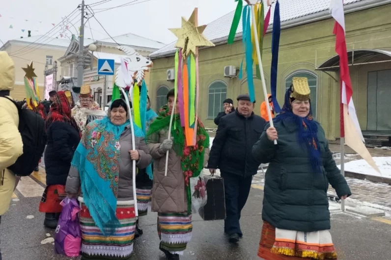 Весёлое колядование.