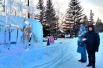Скульптуры изо льда можно увидеть на набережной до наступления тепла.
