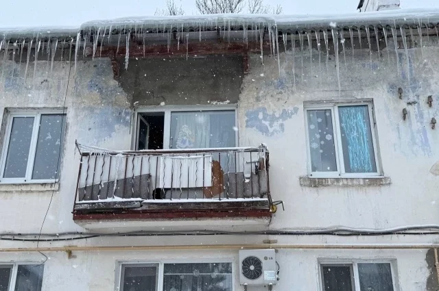 В этом доме произошла трагедия.