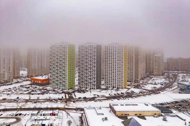 Новых квартир в ушедшем году стало меньше. 