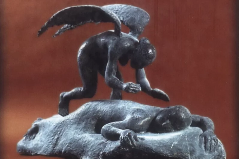 «Ангел сна», бронза.