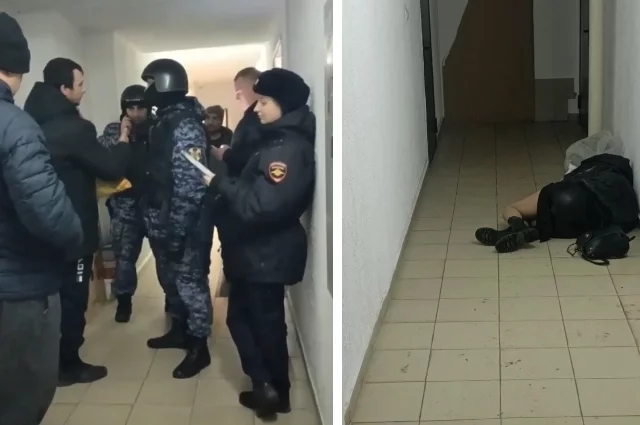 Изымать двух девочек полиции пришлось вместе с сотрудниками Росгвардии.