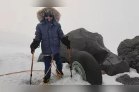 Семилетний покоритель Эльбруса Дмитрий Назаров. 