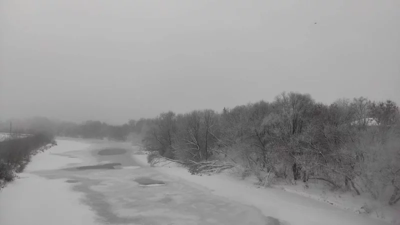 Упа в районе Подьячьего.