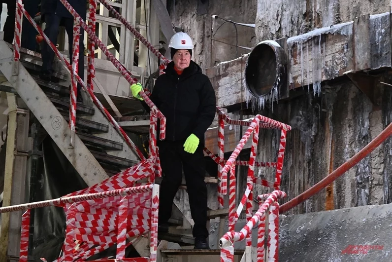 Тоннелепроходческий щит будет копать тоннель от будущей станции «Серебряный бор» до «Строгино».