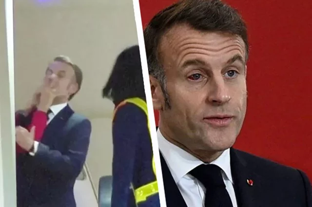 Эммануэль Макрон и Брижит Макрон. 